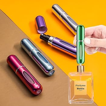 AromaGo™ pack 5 Atomizadores Tu perfume, siempre contigo. Sin cargar el frasco grande.
