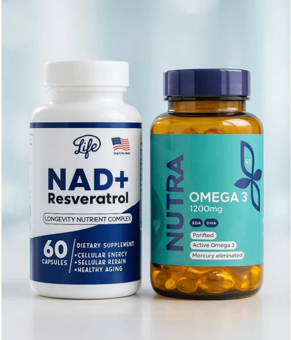 Combo Bienestar DNA+ Resveratrol & Omega 3