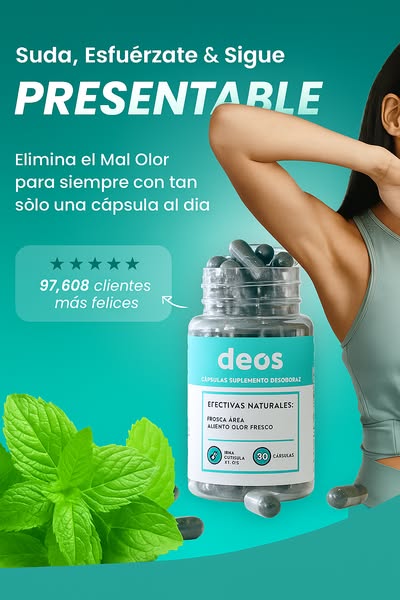 Deos Desodorante corporal interno en capsula