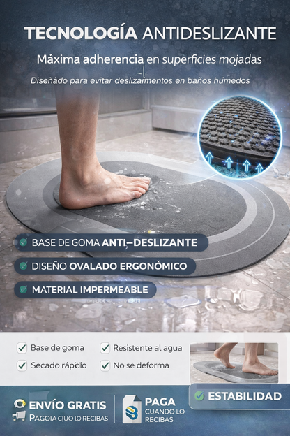 ALFOMBRA ANTIDESLIZANTE PARA BAÑO    (OFERTA  2x1)