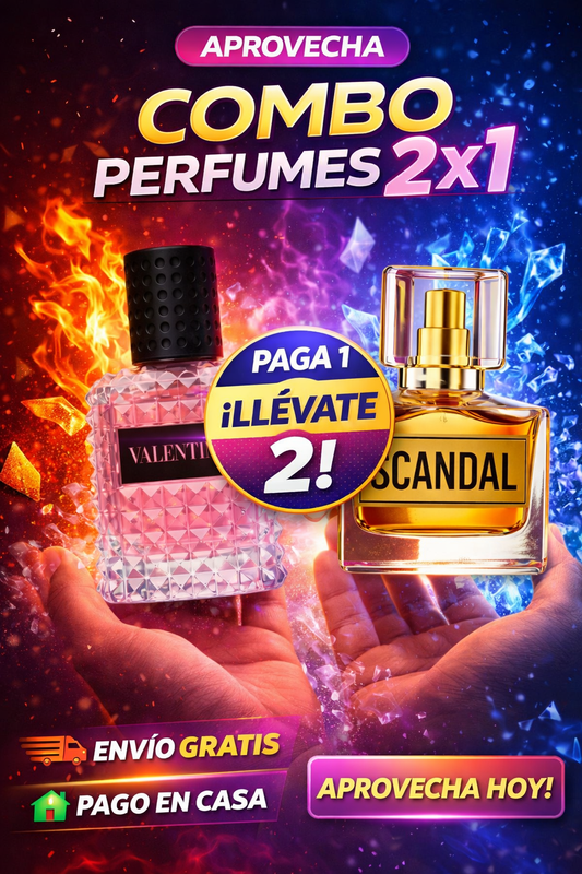 KIT 2X1 SCANDAL Y VALENTINO (30 ML )