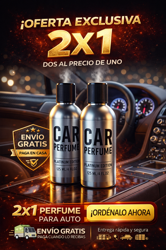 PERFUME PARA CARRO 2X1 Haz que tu carro huela a premium¡