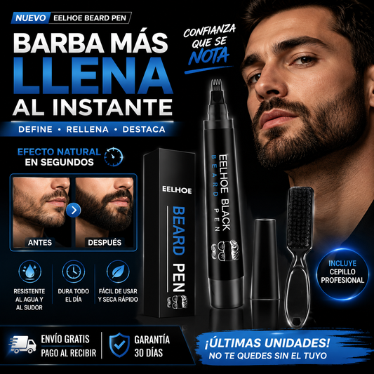 BEARD PEN (Boligrafo Rellenador de Barba)