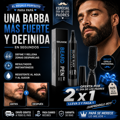 BEARD PEN (Boligrafo Rellenador de Barba)