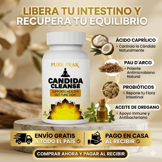 CANDIDA CLEANSE (ELIMINA LA CANDIDA DESDE LA RAIZ)