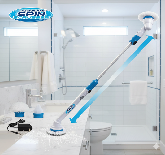 Hurricane Spin Scrubber™El cepillo eléctrico que limpia por ti💪