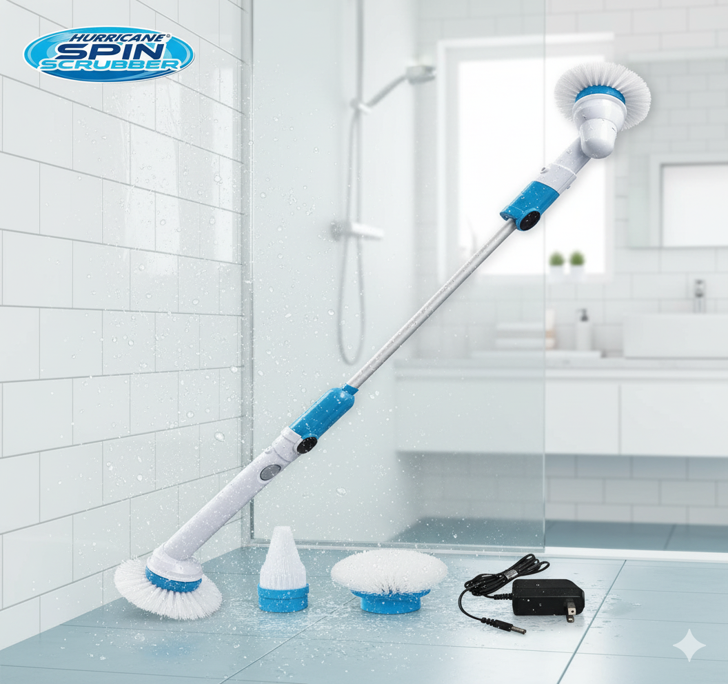 Hurricane Spin Scrubber™El cepillo eléctrico que limpia por ti💪