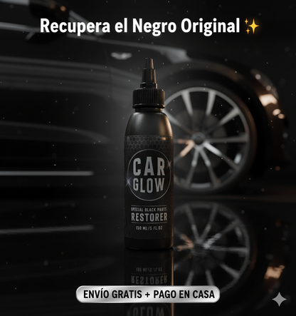 Car Glow™ – Restaurador de Partes Negras