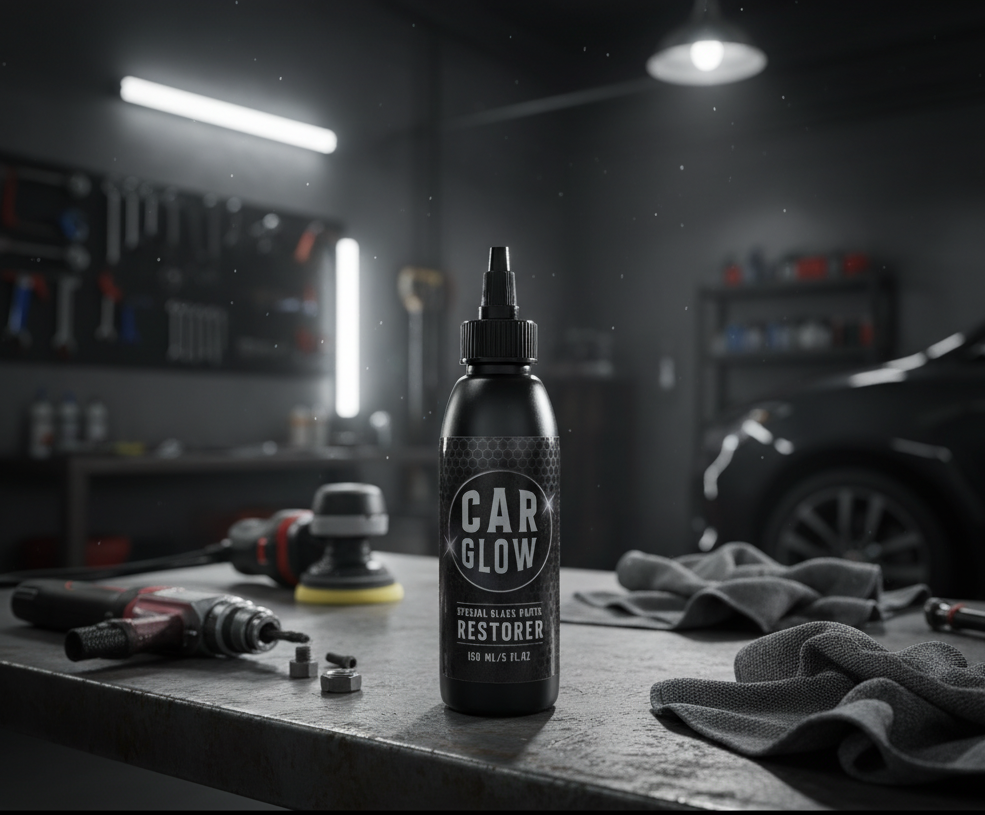 Car Glow™ – Restaurador de Partes Negras