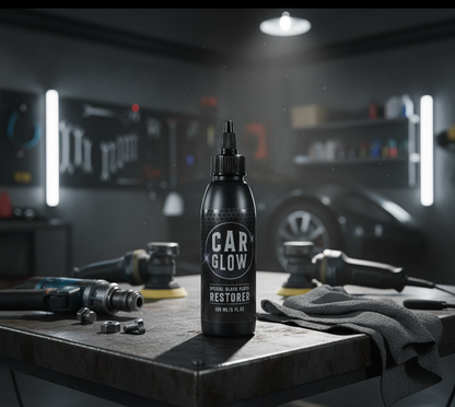 Car Glow™ – Restaurador de Partes Negras
