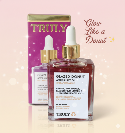 TrulySoft™After Shave Glazed Donut Oil.