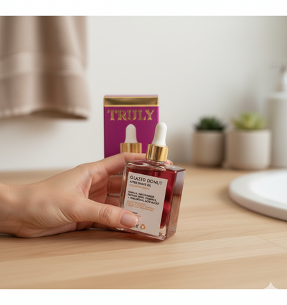 TrulySoft™After Shave Glazed Donut Oil.