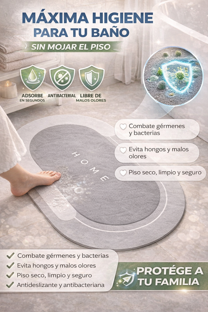 ALFOMBRA ANTIDESLIZANTE PARA BAÑO    (OFERTA  2x1)