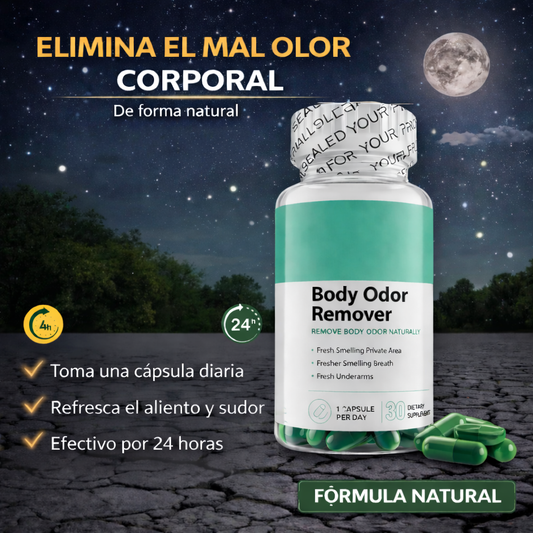 OdorControl Plus™Neutraliza el mal olor desde dentro