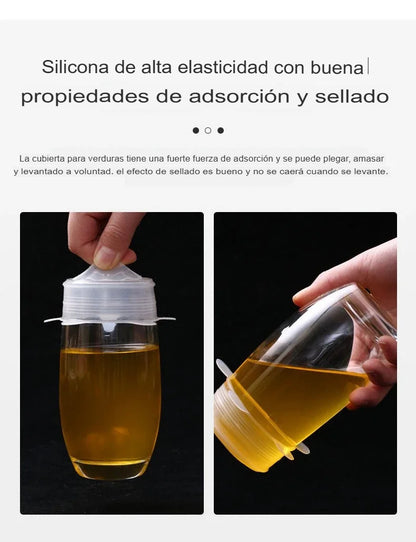 DESCONGELA EXPRESS™  BANDEJA DESCONGELADORA RÁPIDA + GRATIS JUEGO DE TAPAS DE SILICON