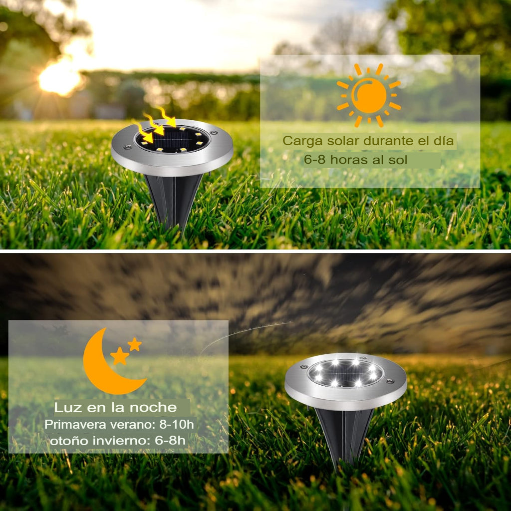 LumiStrip™ – Luces LED Impermeables  para Exteriores Set de 4 luces