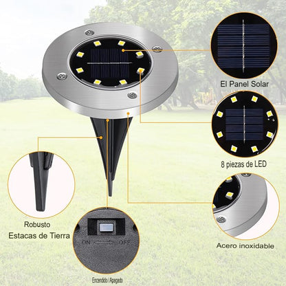 LumiStrip™ – Luces LED Impermeables  para Exteriores Set de 4 luces
