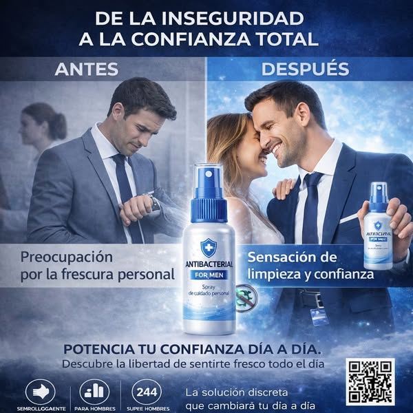 FreshMan Intimate (Spray Íntimo Masculino — Frescura y Confianza TODO el Día)
