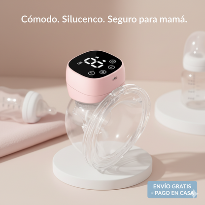 BabyPump™Extractor Materno Portátil Silencioso, Cómodo y Manos Libres