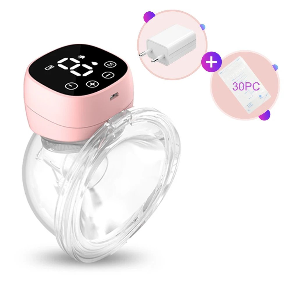 BabyPump™Extractor Materno Portátil Silencioso, Cómodo y Manos Libres