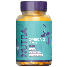 OMEGA 3 FISH OIL  (60 CAPSULAS 1200 MG)